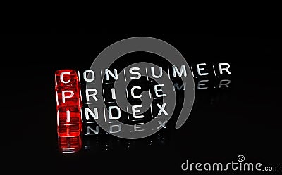 CPI Consumer Price Index Stock Photo