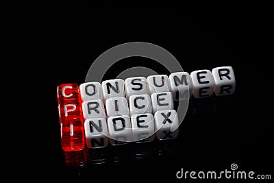 CPI Consumer Price Index Stock Photo