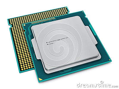CPUs Stock Photo