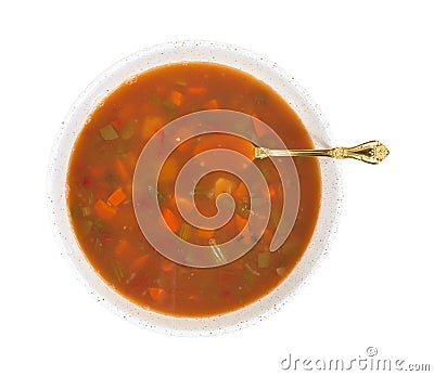 Crab meat stew with vegetables Stock Photo