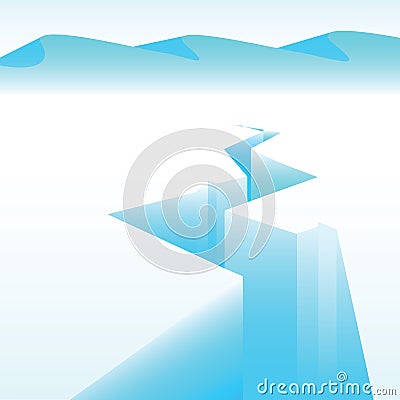 Crack Vector Illustration