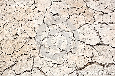 The crack in the earth climate Stock Photo