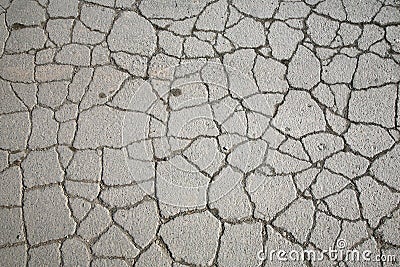 Cracked asphalt texture Stock Photo