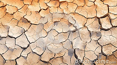 Cracked mud sand texture in a desert flood plain background wallpaper mud cracks. Stock Photo