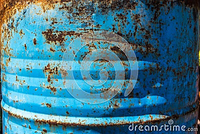 Cracked old grunge damaged rusted metal texture Stock Photo