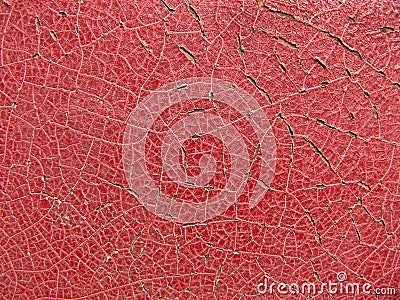 Cracked paintwork Stock Photo