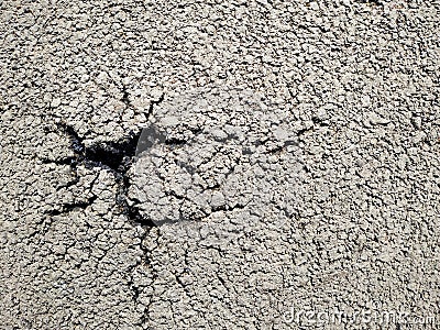 Cracked suffering earth Stock Photo
