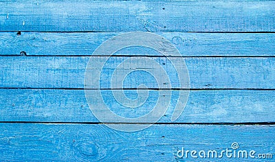 Cracked weathered blue shabby chic painted wooden board texture Stock Photo