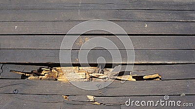 Cracked wood background Stock Photo