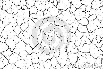 Cracks seamless pattern. Cracking background. Crack marble texture. Abstract grunge urban for overlay effect. Cracked texture. Mod Vector Illustration