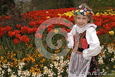 Cracow girl Stock Photo