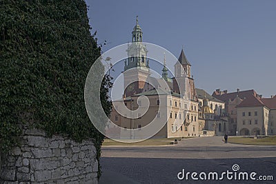 Cracow Wawel Cathedral and Castle Stock Photo