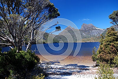 Cradle Mountain Stock Photo