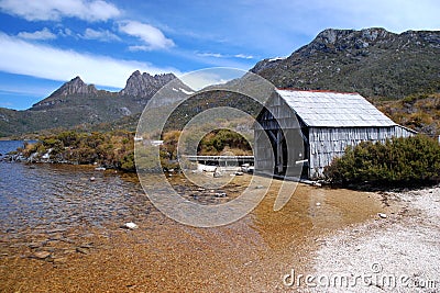 Cradle Mountain Stock Photo