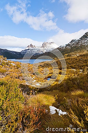 Cradle Mountain Stock Photo