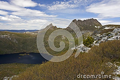 Cradle Mountain Tasmania Australia Stock Photo