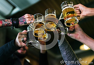 Craft Beer Booze Brew Alcohol Celebrate Refreshment Stock Photo