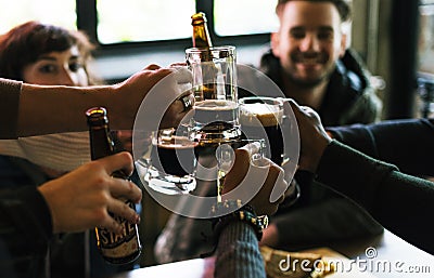 Craft Beer Booze Brew Alcohol Celebrate Refreshment Concept Stock Photo