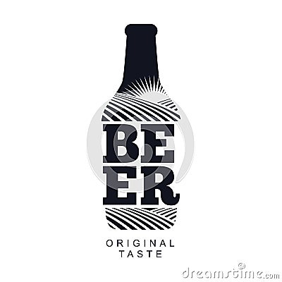 Craft beer logo Stock Photo