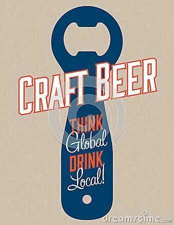 Craft Beer Vector Design Vector Illustration