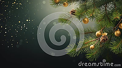 crafting Christmas or New Year cards, providing a cozy space for your heartfelt messages, and logo placement Stock Photo