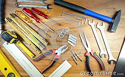 Craftman Hand Tools Stock Photo