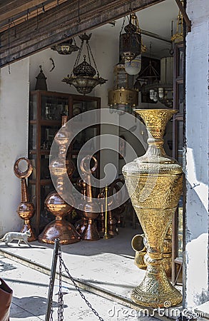 CraftS shop in Cairo,Egypt Stock Photo