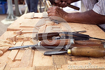 Craftsman Stock Photo