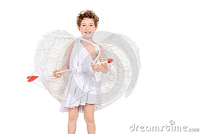 Crafty cupid Stock Photo