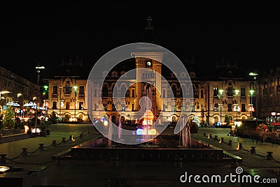 Craiova county hall Stock Photo