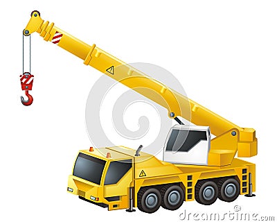 Crane Vector Illustration