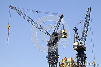 Crane Machine Stock Photo