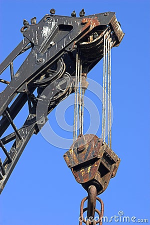 Crane, Tackle 1 Stock Photo