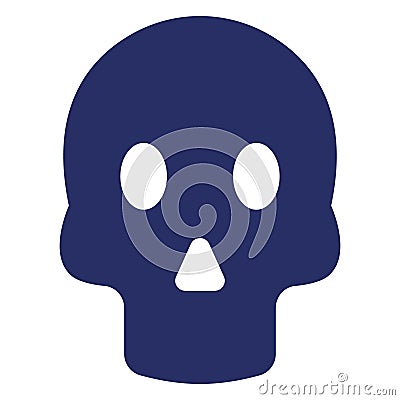 Cranium Isolated Vector icon which can easily modify or edit Vector Illustration