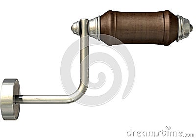 Crank Handle Stock Photo