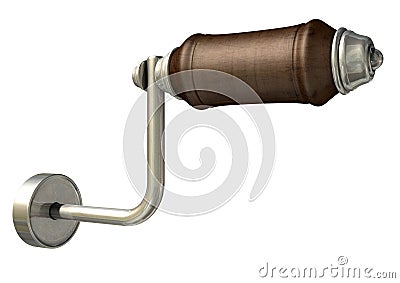 Crank Handle Stock Photo