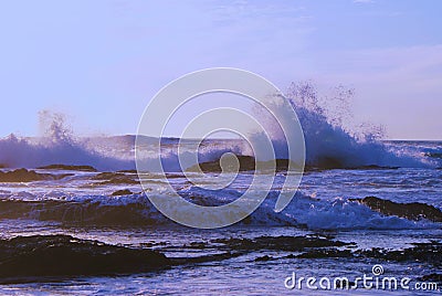 Crashing Surf Stock Photo