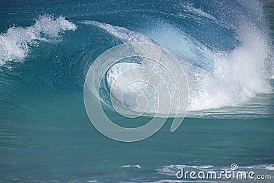 Crashing wave Stock Photo