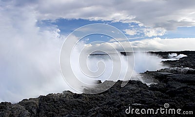 Crashing Waves Stock Photo