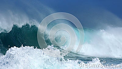 Crashing waves Stock Photo