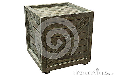 Crate Stock Photo