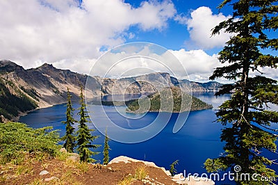 Crater Lake, Oregon Stock Photo