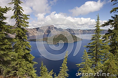 Crater Lake, Oregon Stock Photo