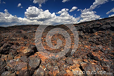 Craters of the Moon National Monument Stock Photo