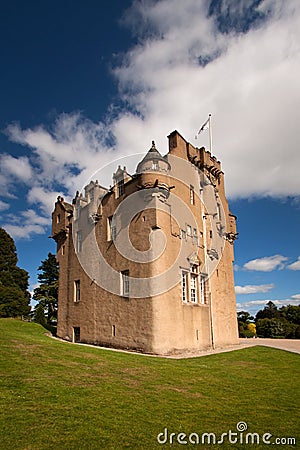 Crathes Castle, Banchory, Aberdeenshire, Scotland Stock Photo