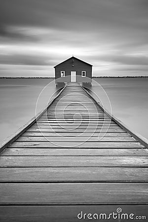 The Crawley Edge Boatshed in Perth, Western Australia Stock Photo