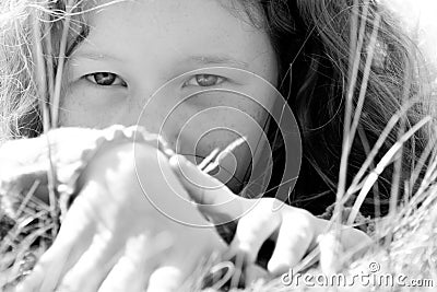 Crawling Stock Photo