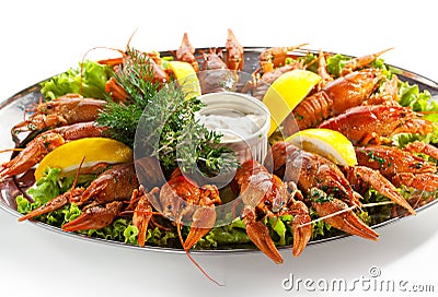 Crayfish Stock Photo