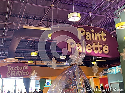 Crayola Experience in Orlando, Florida Editorial Stock Photo