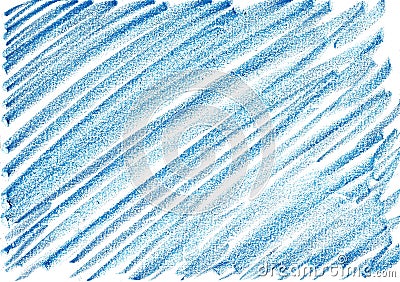 Crayon background dark blue, multipurpose Stock Photo